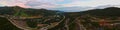 Summer's Sunrise Euphoria: Aerial Vista of Winter Park, Colorado