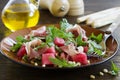 Summer salad with water-melon Royalty Free Stock Photo