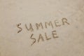 Summer sale Royalty Free Stock Photo