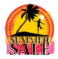 Summer sale abstract