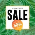 Summer sale background layout for banners,Wallpaper,flyers, invitation, posters, brochure, voucher discount.Vector