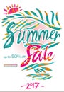 Summer Sale beautiful background