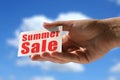 Summer sale Royalty Free Stock Photo