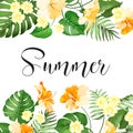 Summer sale card.