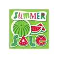 Summer sale concept Royalty Free Stock Photo