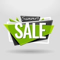 Summer Sale Geometric Banner