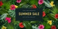 Summer Sale Hibiscus Poster