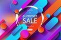 Summer Sale poster Royalty Free Stock Photo