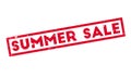 Summer Sale rubber stamp Royalty Free Stock Photo