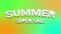 summer sale super sale discount shopping summer animation text effect scrible text animation