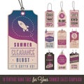 Summer Sales Hang Tags