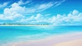 summer sandy beach paradise
