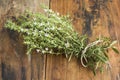 Summer Savory , Satureja Hortensis, Bunch Royalty Free Stock Photo