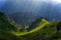 Summer scenic mountain landscape. Western Tatras