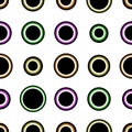 Summer seamless magic evil eye pattern for fabrics and textiles and packaging and gifts and linens and wrapping