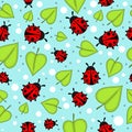 Summer seamless pattern Royalty Free Stock Photo