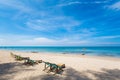 Landscape of Koh Lanta Klong Nin beach Royalty Free Stock Photo