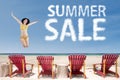 Summer season special offer Royalty Free Stock Photo