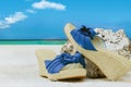 Summer shoes Royalty Free Stock Photo