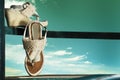 Summer shoes Royalty Free Stock Photo