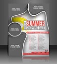 Summer Shopping Flyer Design