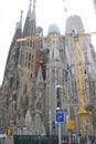 Sagrada Familia in Barcelona Royalty Free Stock Photo