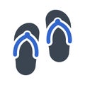 Summer Slippers Icon