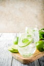 Summer sour cocktail mojito Royalty Free Stock Photo