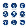 Summer Sports pictograms