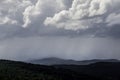 Summer Storm over mountains