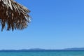 Skyline of a greek beach