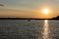 Summer Sunset on Whitefish Lake in Central Minnesota