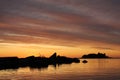 Summer sunrise seen from Vita Sannar, Mellerud