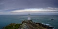 Summer sunset on Start Point Light in Devon, UK