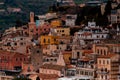 Summer in Taormina, Sicily. Coast architecture details.