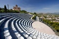 Summer theater scene over Trebinje city