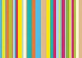 Summer Theme Bright and cheerful vertical stripes in a rainbow of colors create a fun and playful pattern background Royalty Free Stock Photo