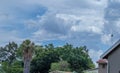 Summer thunder storm buildup Gauteng South Africa