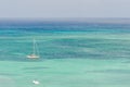 Summer time in the Caribbean with boats