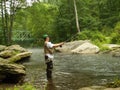 Summer Time Fishing Royalty Free Stock Photo