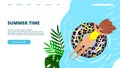 Summer time landing page