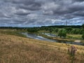 The river rhine in germany near wesel