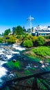 Summer time in riverfront park Spokane washington Royalty Free Stock Photo