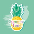 Summer time vector