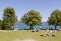 Summer time at Walchensee in Bavaria, Germany
