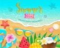 Summer 2019 top view banner.