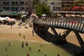 Summer Tourists at Playa Los Muertos