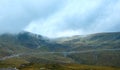 Summer Transalpina road (Carpathians, Romania).