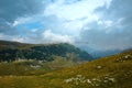 Summer Transalpina road (Carpathians, Romania).