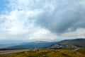 Summer Transalpina road (Carpathians, Romania).